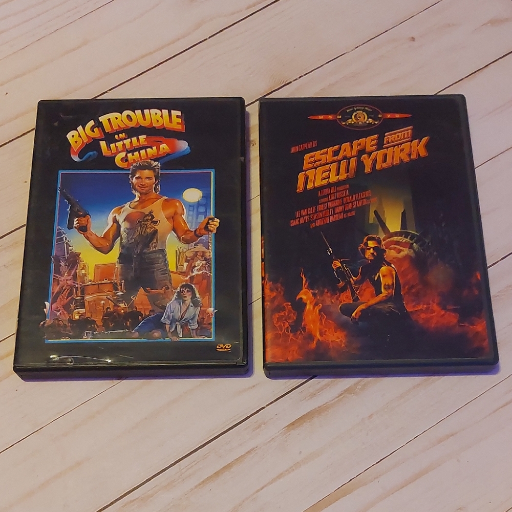 Big Trouble in Little China & Escape from New York DVD Set